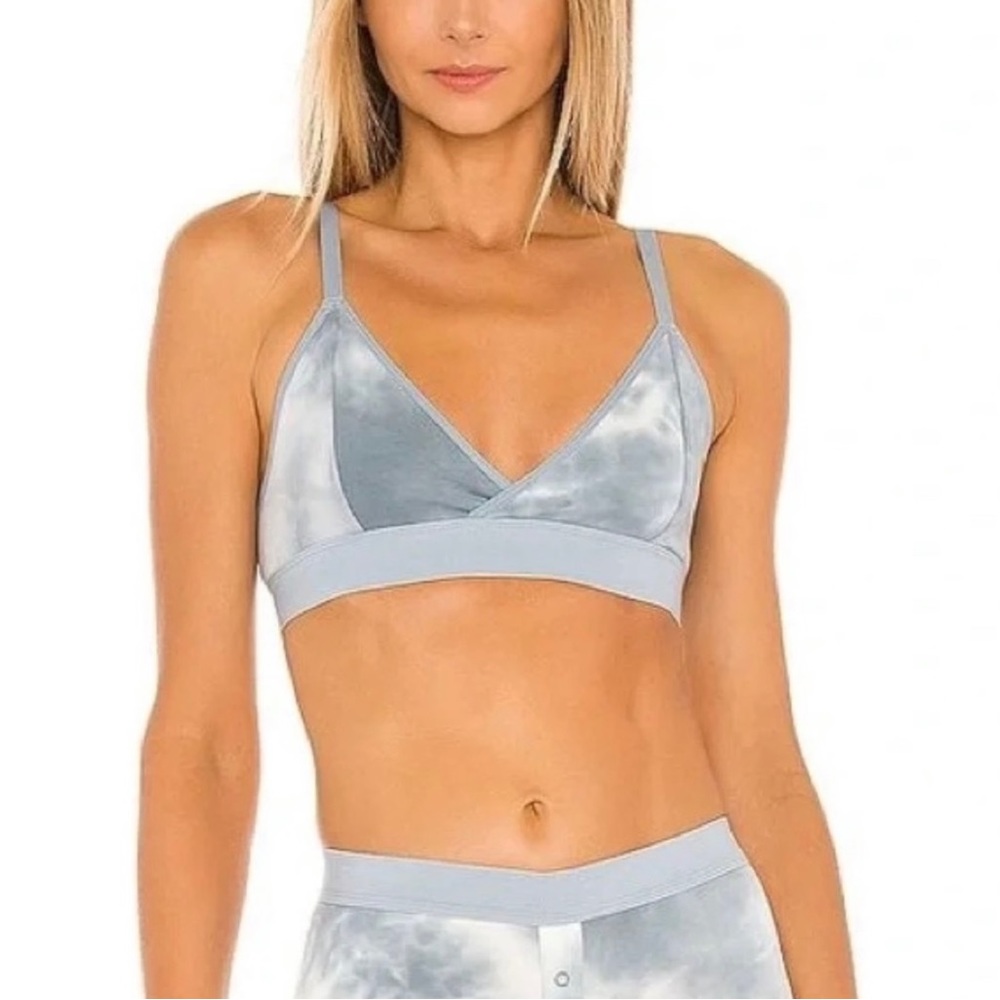 Blue & white richerpoorer bralette. Size XS.
